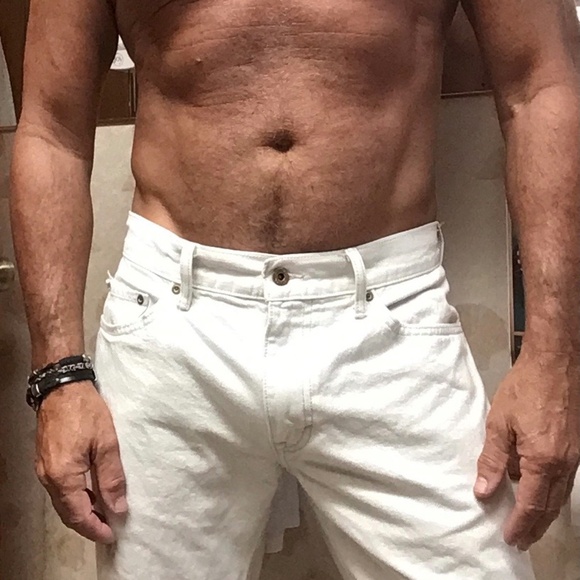 Banana Republic Other - Banana Republic, Cream white jeans , 33 waist, 32 length